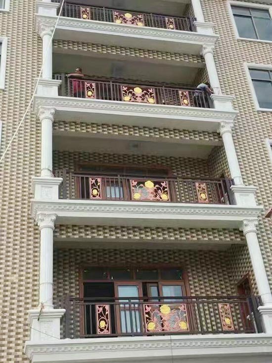 东莞大朗铝艺栏杆设计...